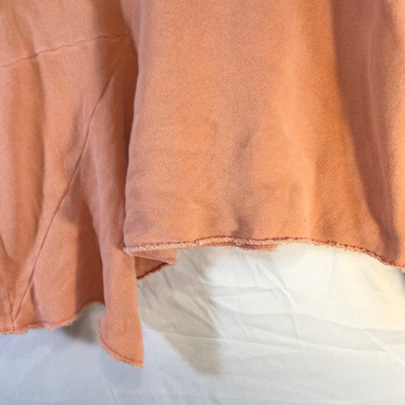 Sundance Women's Sweatshirt Peach Size Large Clementine Fields Embroidered Boho - Picture 6 of 9